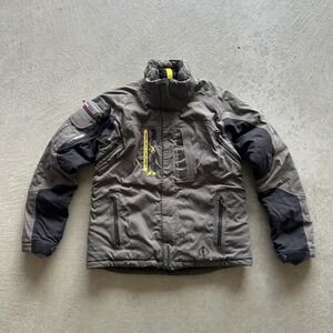 Ralph Lauren RLX67 Jacket Women's Size Small Gray Black Recco Avalanche Ski